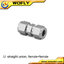 overseas wholesale suppliers gas 3/8 stainless steel compression fitting